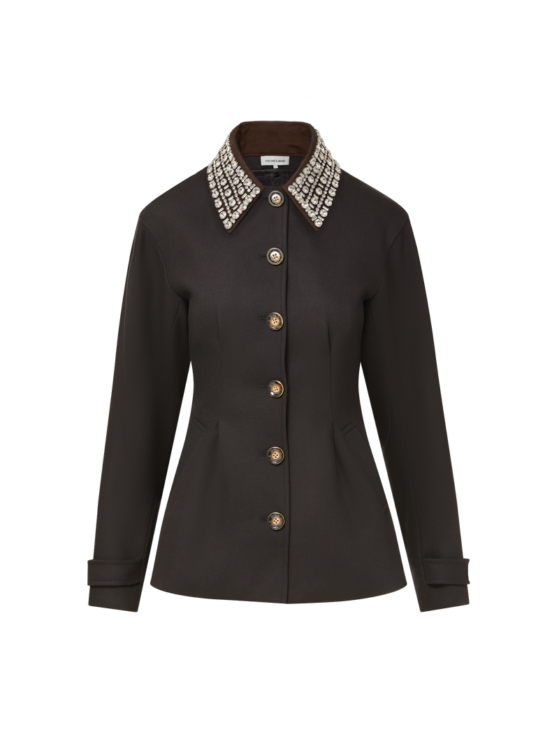 Crystal Embellished Collar