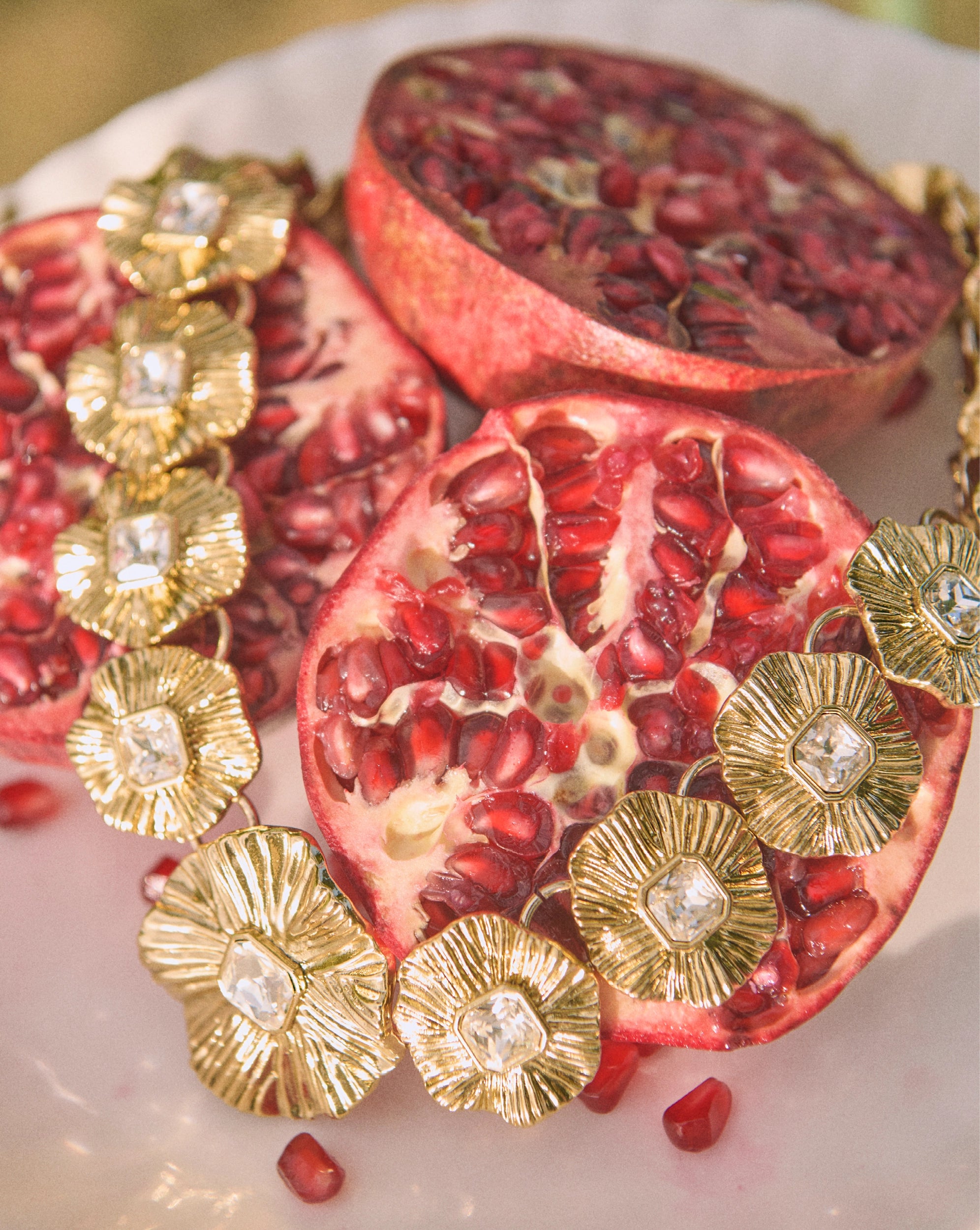 Collier fantaisie doré