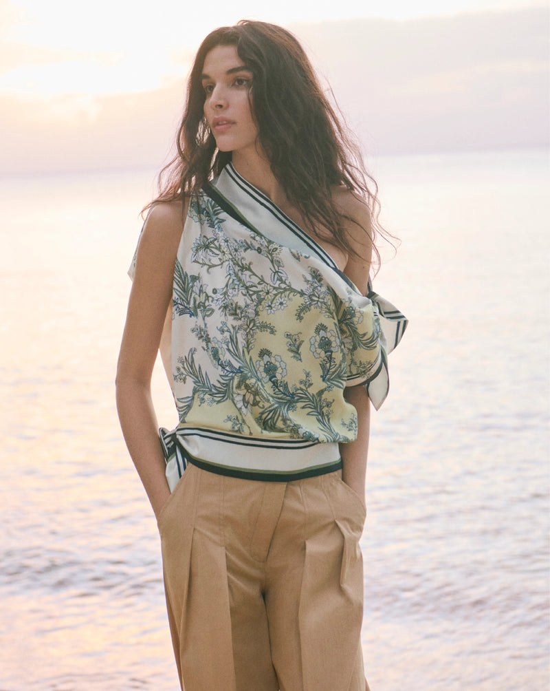 Tari One-Shoulder Blouse