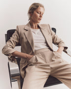 Veronica Beard Battista Dickey Jacket - Stone Khaki