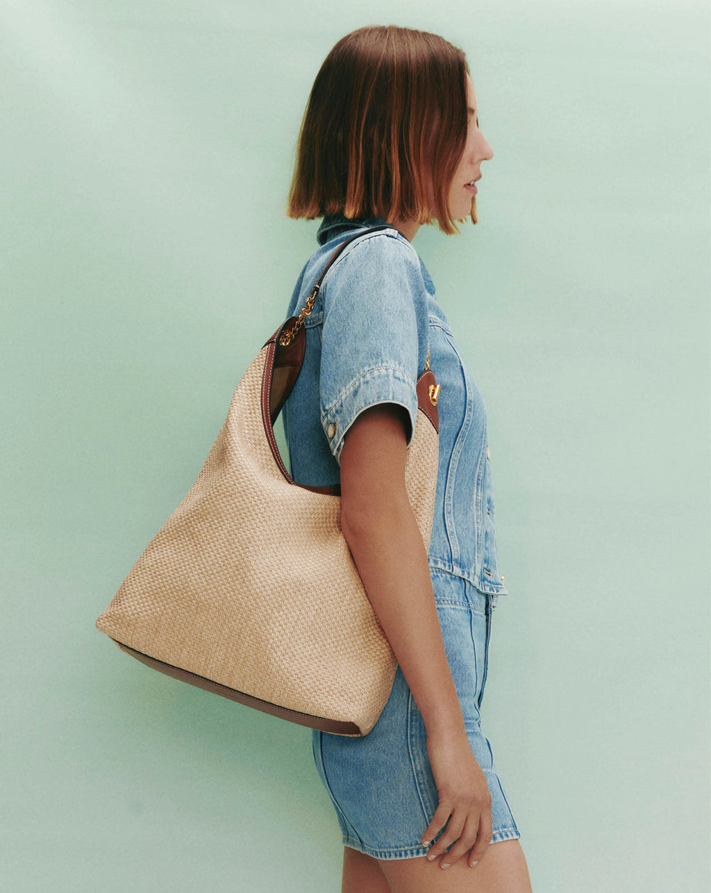 Jour Raffia Bag