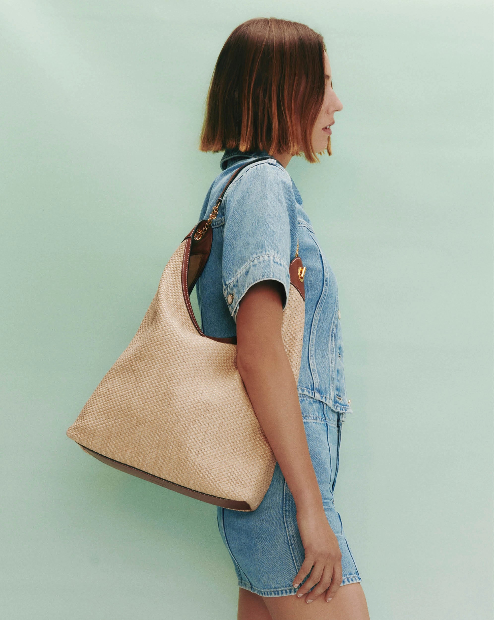 Jour Raffia Bag