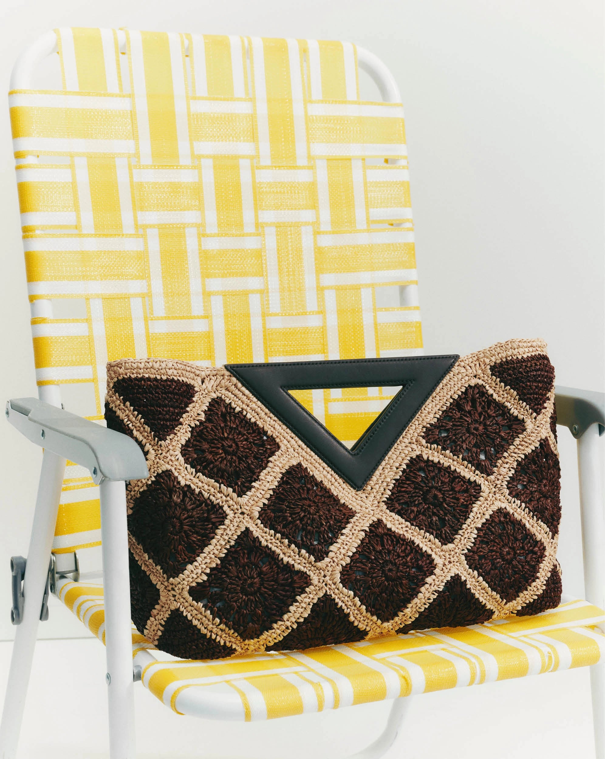 Raffia Vesper Clutch