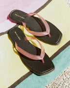 Veronica Beard Clea Jelly Flip-Flop Sandal - Orchid Haze