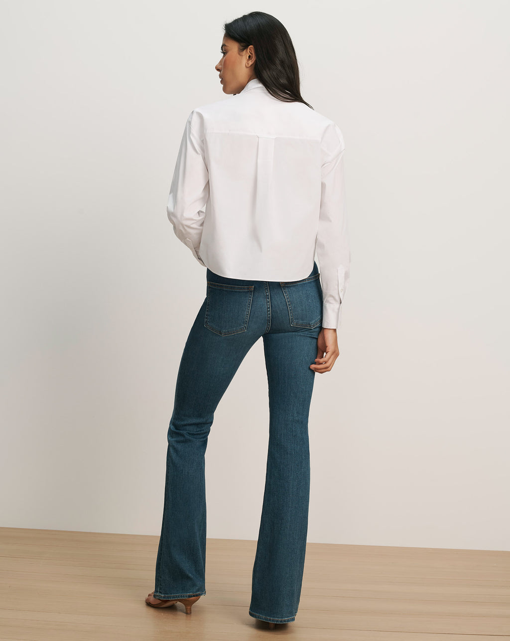 Veronica Beard Khai Poplin Top - White