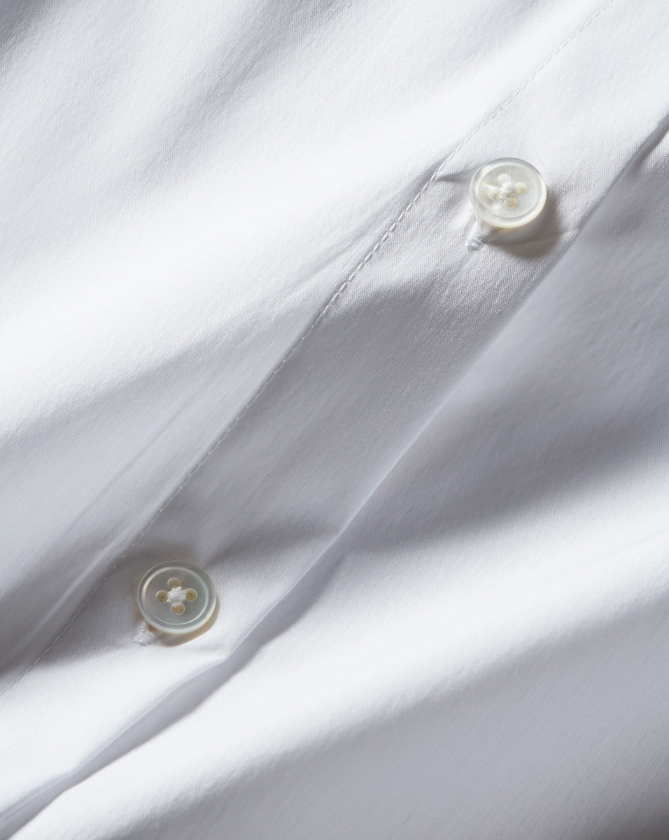 Veronica Beard Amelia Cotton Button-Down Shirt - White