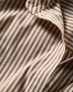 Veronica Beard Amelia Striped Button-Down Shirt - Acorn/White