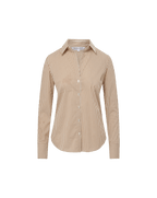 Veronica Beard Amelia Striped Button-Down Shirt - Acorn/White