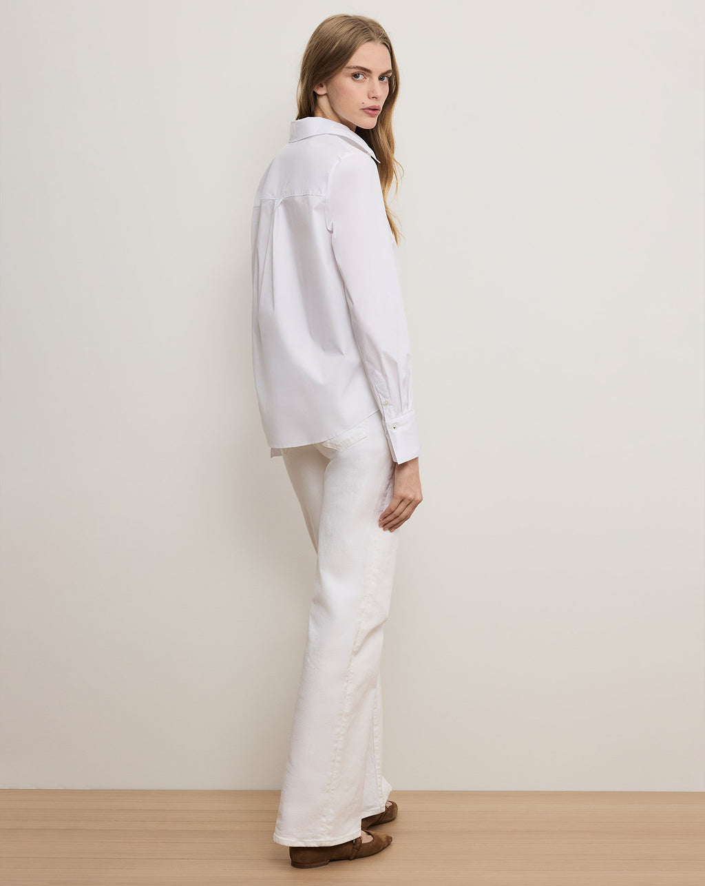 Veronica Beard Marisol Button-Down Shirt - White