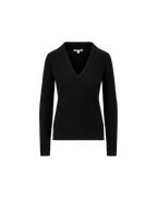 Veronica Beard Coleta Cashmere Sweater - Black
