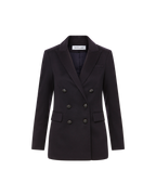 Veronica Beard Ellette Luxe Cashmere Dickey Jacket - Navy