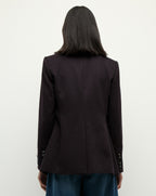 Veronica Beard Ellette Luxe Cashmere Dickey Jacket - Navy