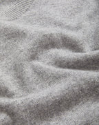 Veronica Beard Shana Cashmere Sweater - Heather Grey