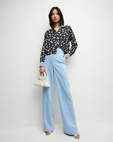 Veronica Beard Edia Pant - Blue Sky