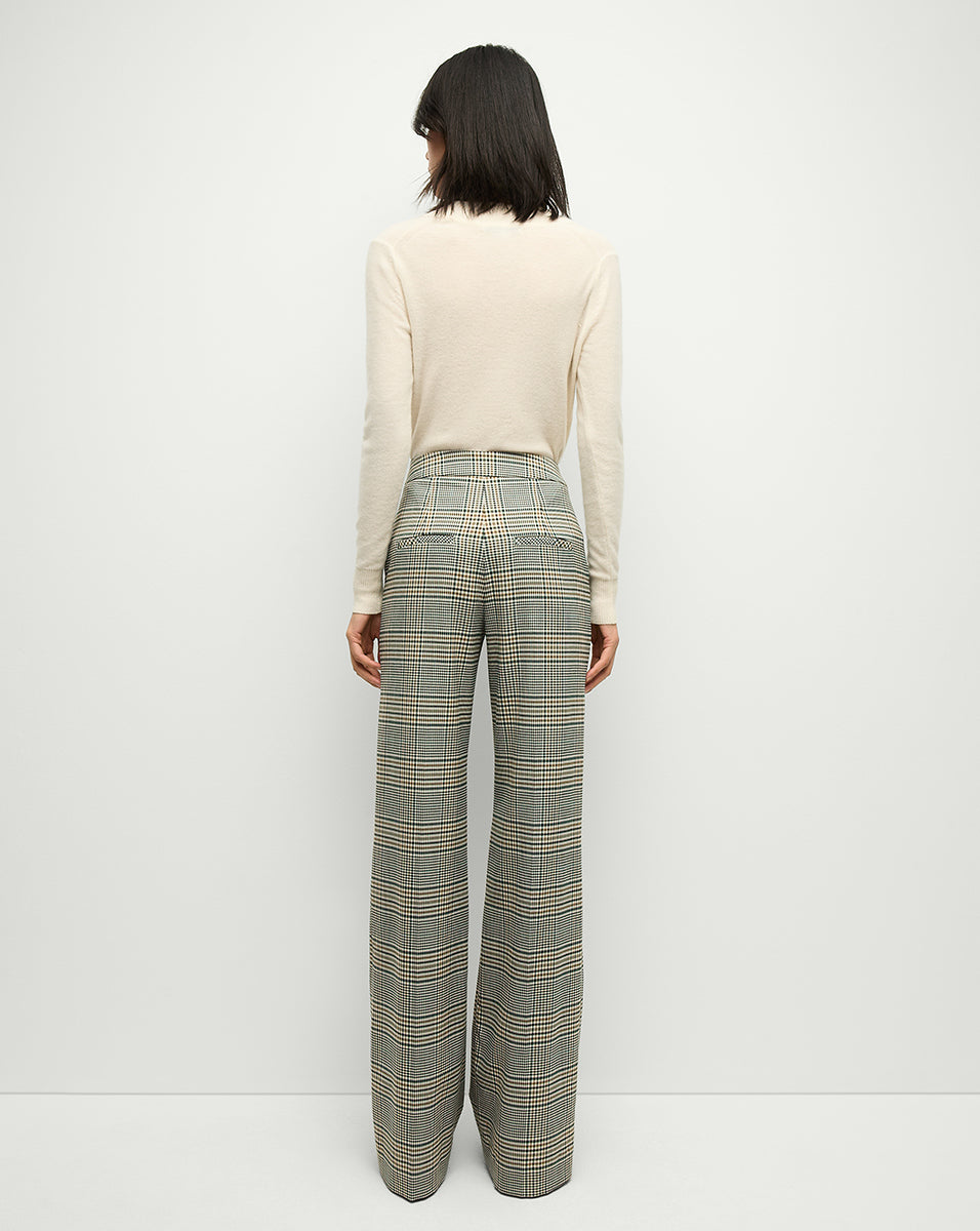 Veronica Beard Coleta V-Neck Cashmere Sweater - Ivory