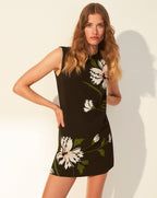 Veronica Beard Cromwell Shift Dress - Black Multi