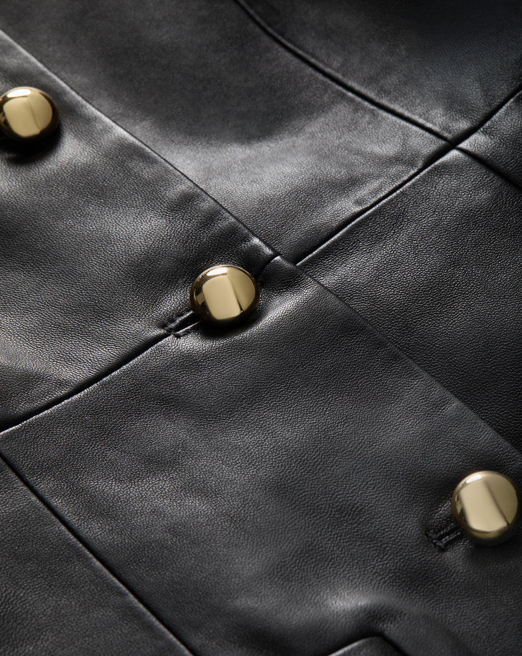 Veronica Beard Paige Leather Dress - Black