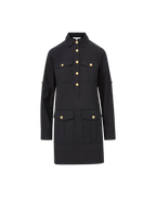 Veronica Beard Saude Cargo Dress - Black