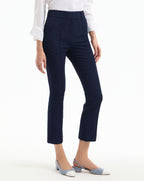 Veronica Beard Dell Jacquard Pant - Navy