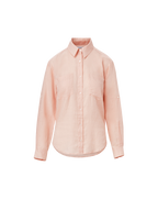 Veronica Beard Gil Linen Shirt - Pink Shell