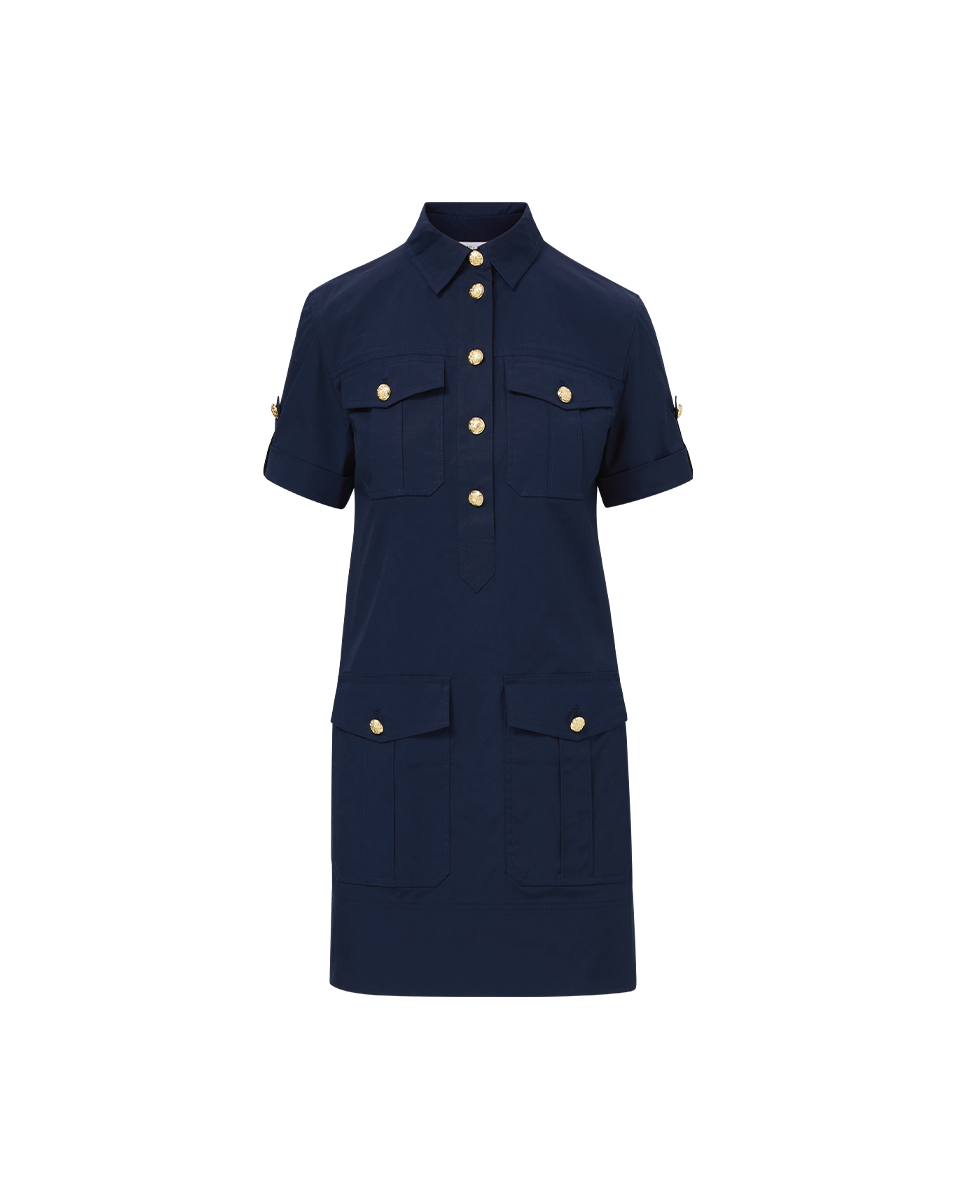 Veronica Beard CA Lucca Dress - Navy