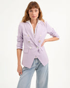 Veronica Beard Marlo Eyelet Hoodie Dickey