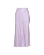 Veronica Beard Clover Stretch-Silk Slip Skirt - Soft Lilac