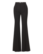 Veronica Beard Komi Stretch-Linen Pant - Black