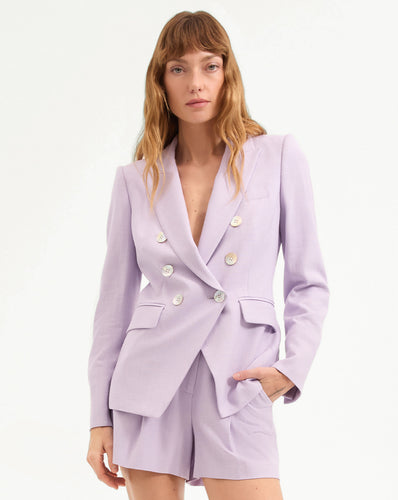 Veronica Beard Miller Dickey Jacket - Soft Lilac