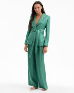 Veronica Beard Issel Wrap Jacket - Clover