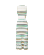 Veronica Beard Dawna Knit Maxi Dress Off-White Multi