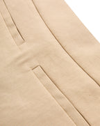 Veronica Beard Alvara Stretch-Linen Skort - Stone Khaki