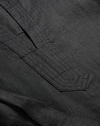 Veronica Beard Moore Linen Maxi Dress - Black