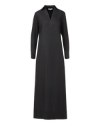 Veronica Beard Moore Linen Maxi Dress - Black