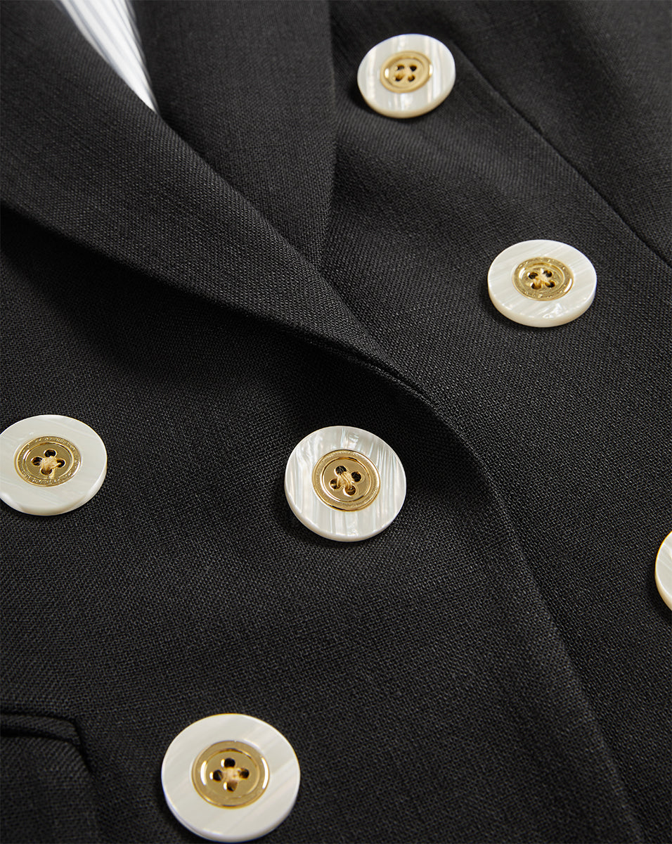 Veronica Beard Tomi Dickey Jacket - Black
