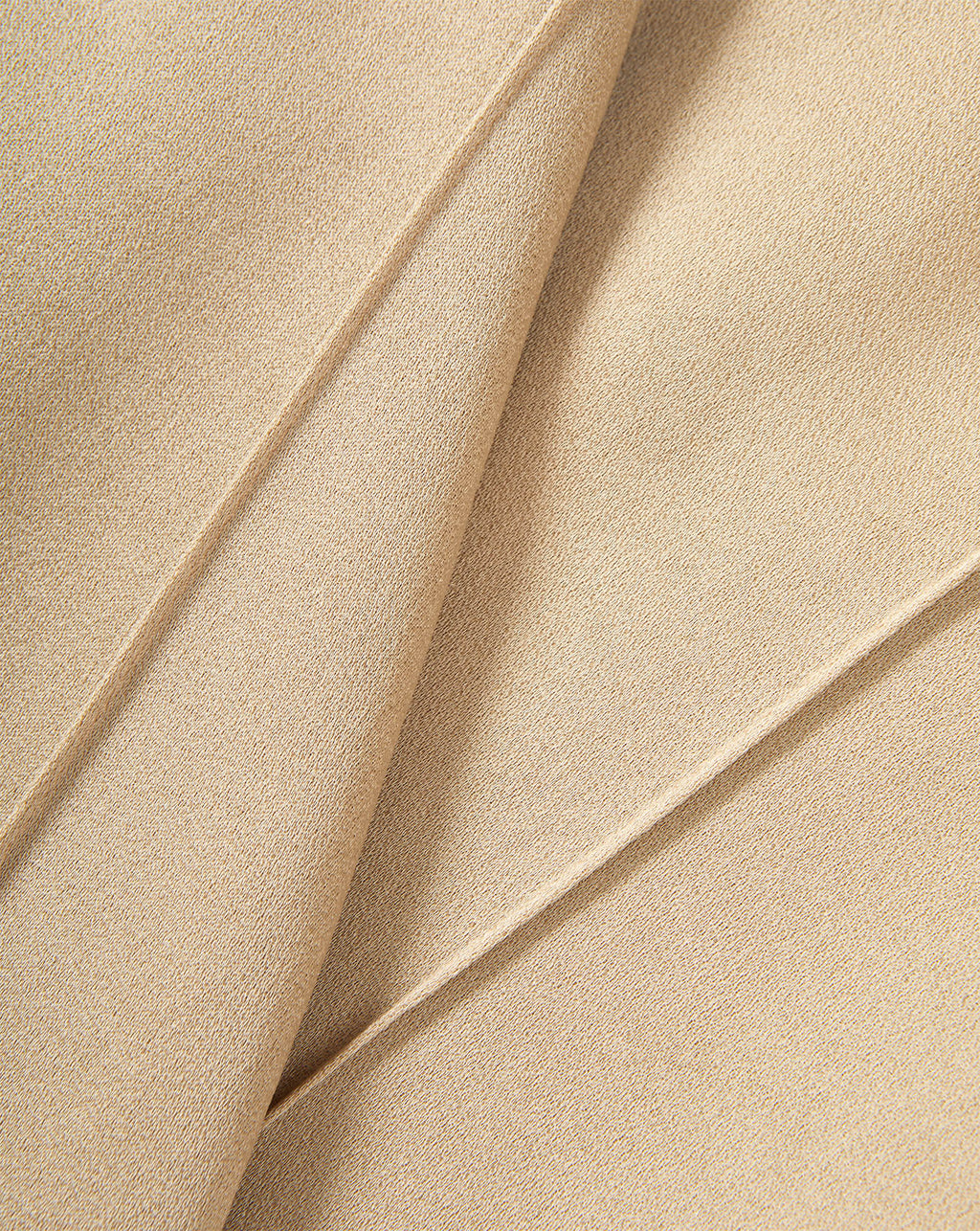 Veronica Beard Edia Satin Wide-Leg Pant - Stone Khaki