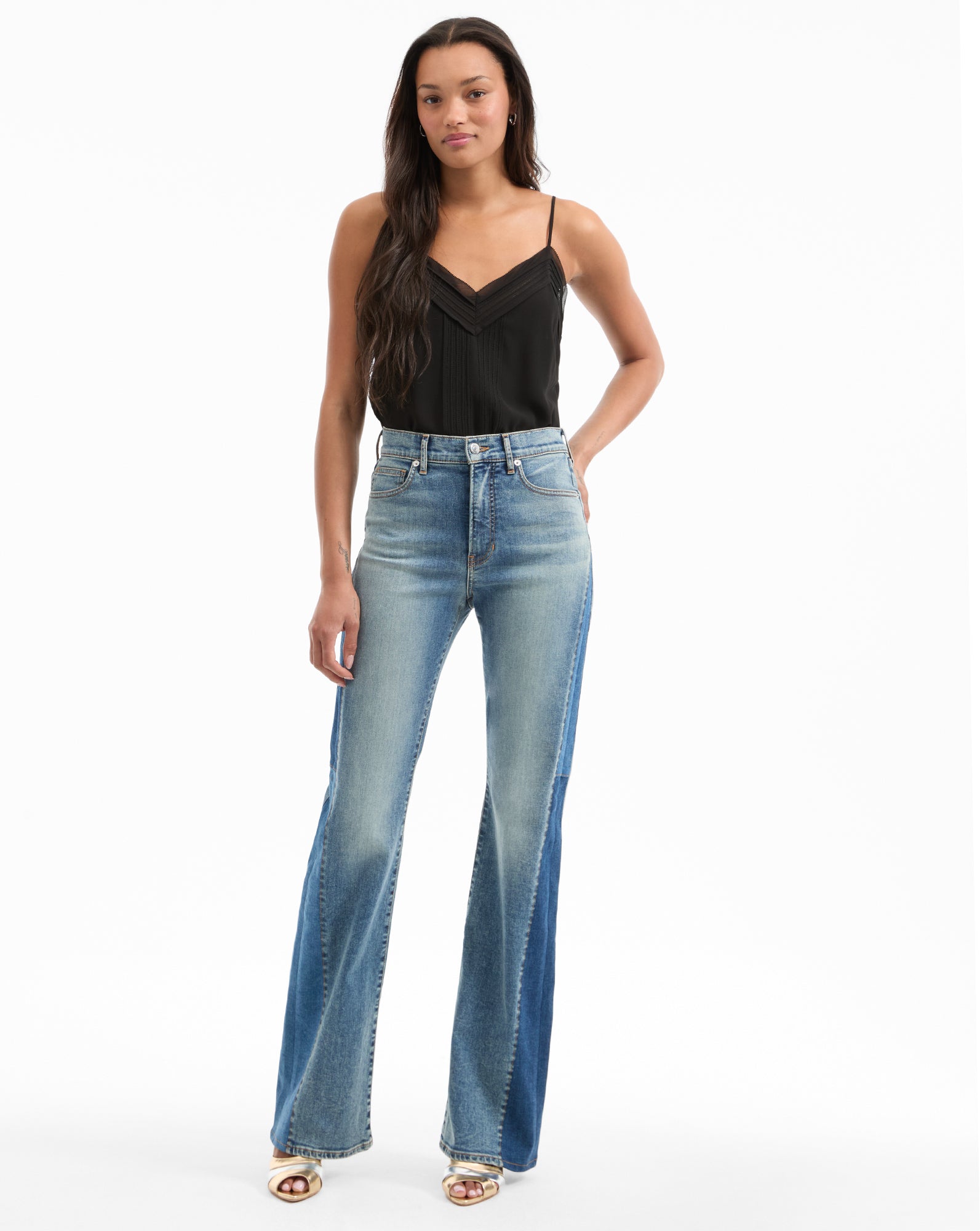 Veronica Beard Maray Pintuck Camisole - Black