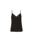 Veronica Beard Maray Pintuck Camisole - Black