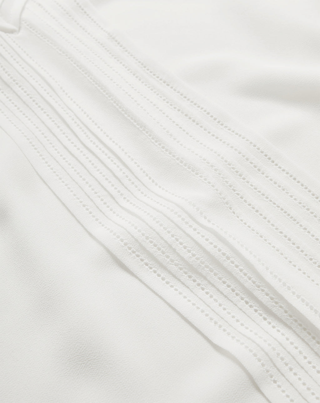 Veronica Beard Maray Pintuck Camisole - Dove White