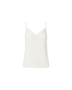 Veronica Beard Maray Pintuck Camisole - Dove White