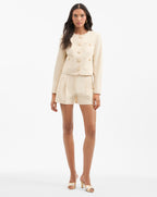 Veronica Beard Devina Short - Ecru