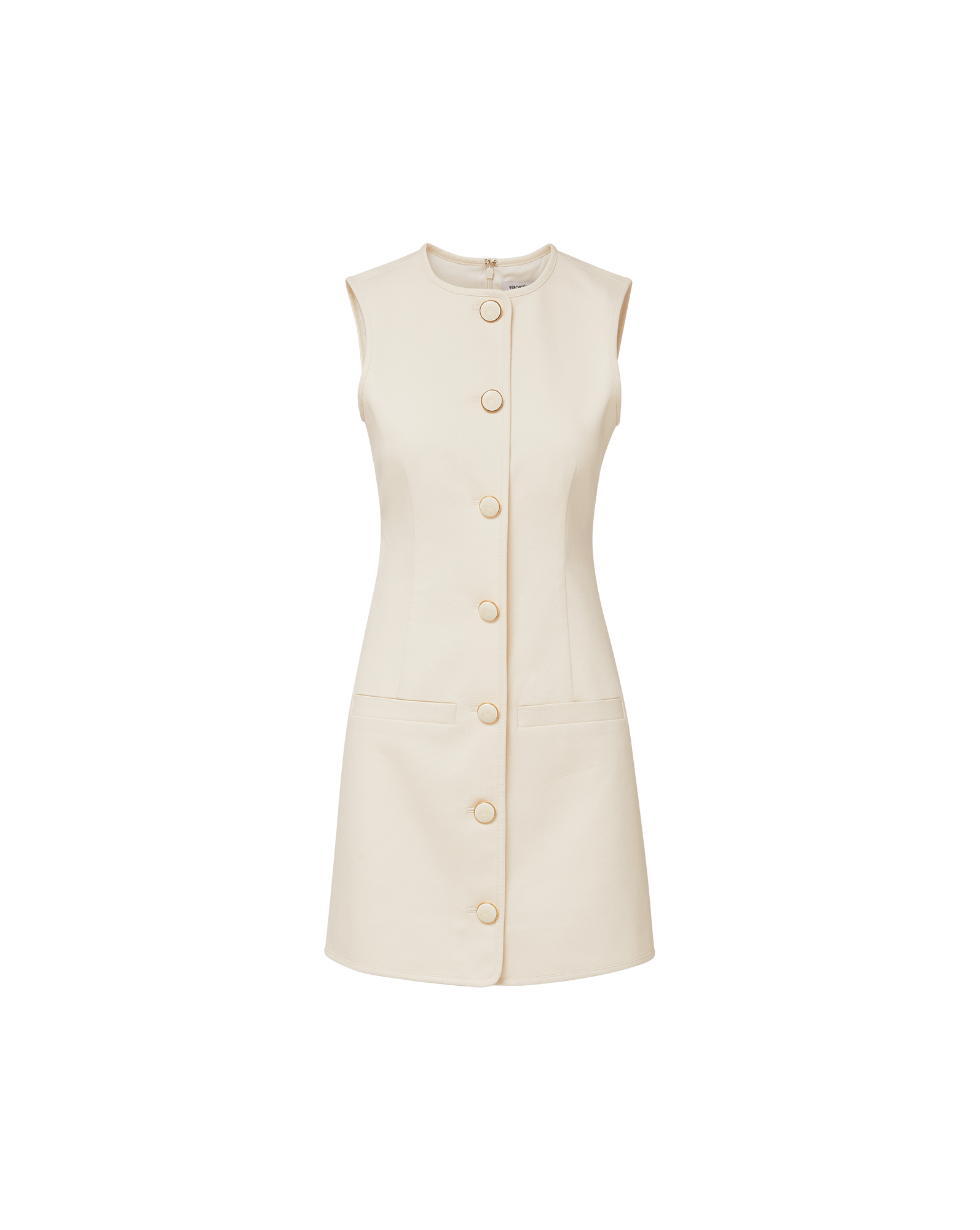 Veronica Beard Whistler Mini Dress - Ecru