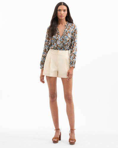 Veronica Beard Devina Short - Ecru