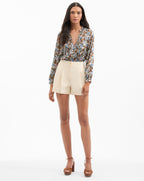Veronica Beard Devina Short - Ecru