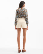 Veronica Beard Devina Short - Ecru