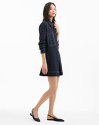 Veronica Beard Pryce Mini Dress - Navy