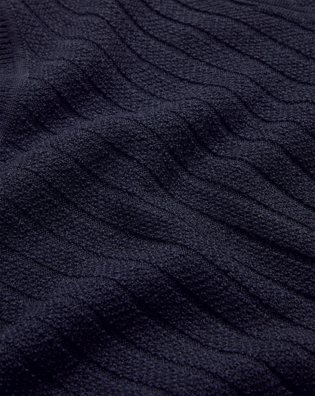 Veronica Beard Cheval Merino Wool Sweater - Navy