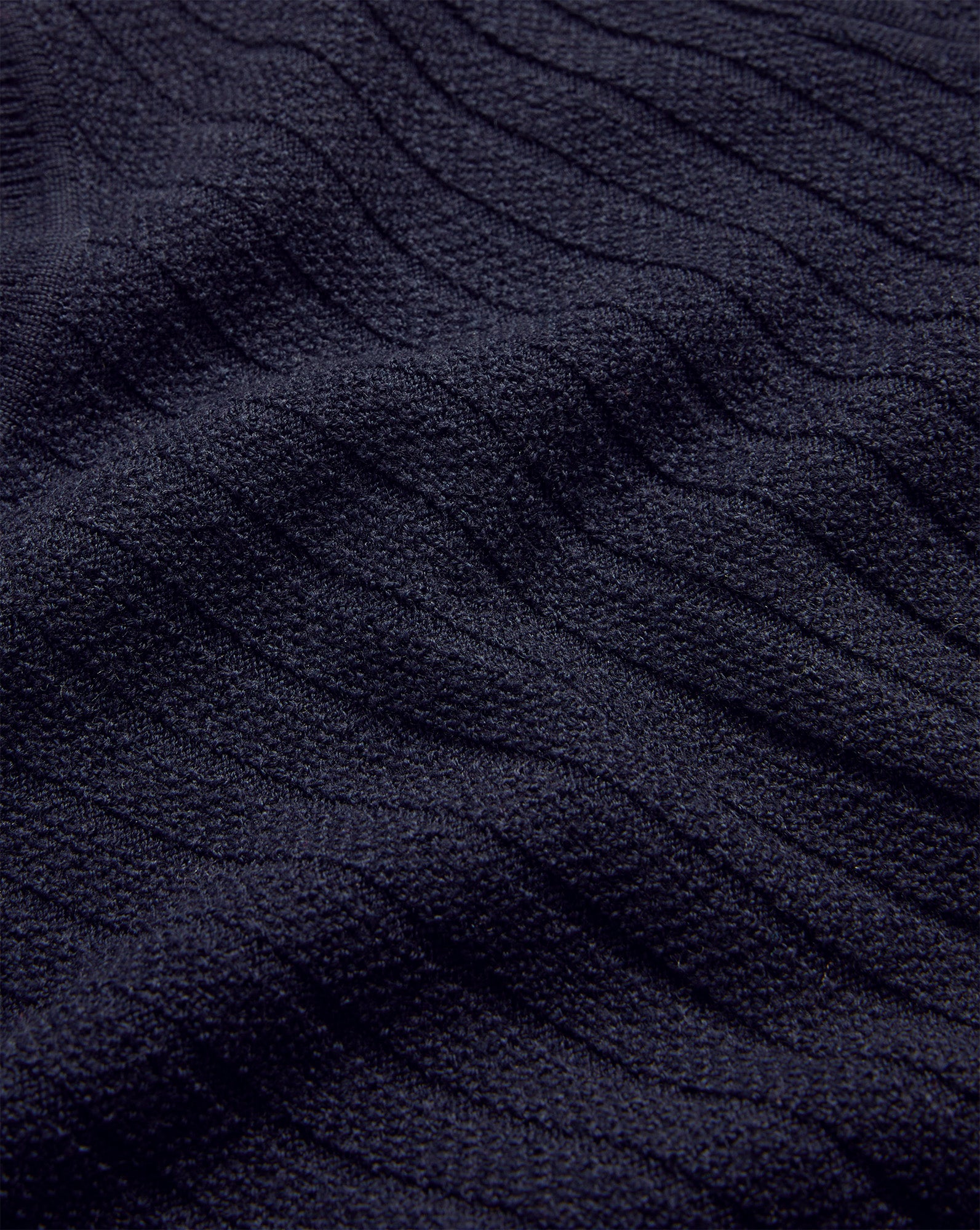 Veronica Beard Cheval Merino Wool Sweater - Navy