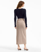 Veronica Beard Cheval Merino Wool Sweater - Navy