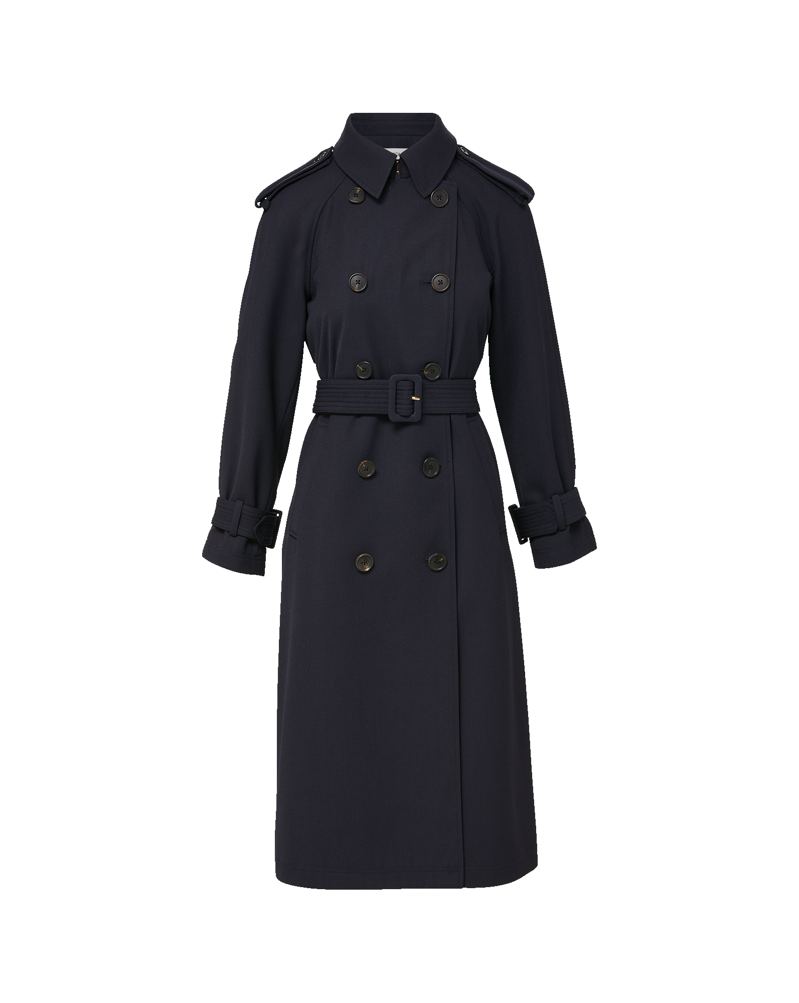 Veronica Beard Conneley Dickey Trench Coat Navy